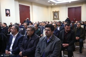 دیدار رئیس و مدیران بنیاد مستضعفان با سید حسن خمینی