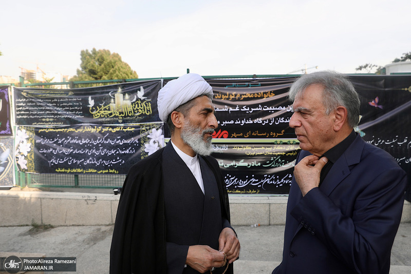 مراسم ختم مادر پيرحسين كوليوند