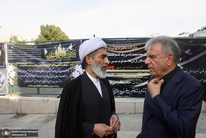 مراسم ختم مادر پيرحسين كوليوند