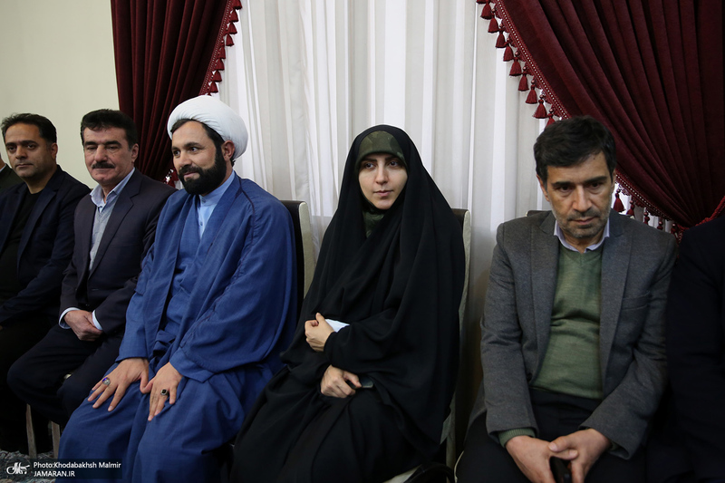 دیدار رئیس و جمعی از اعضای شورای عالی‌ استان‌ها با سید حسن خمینی
