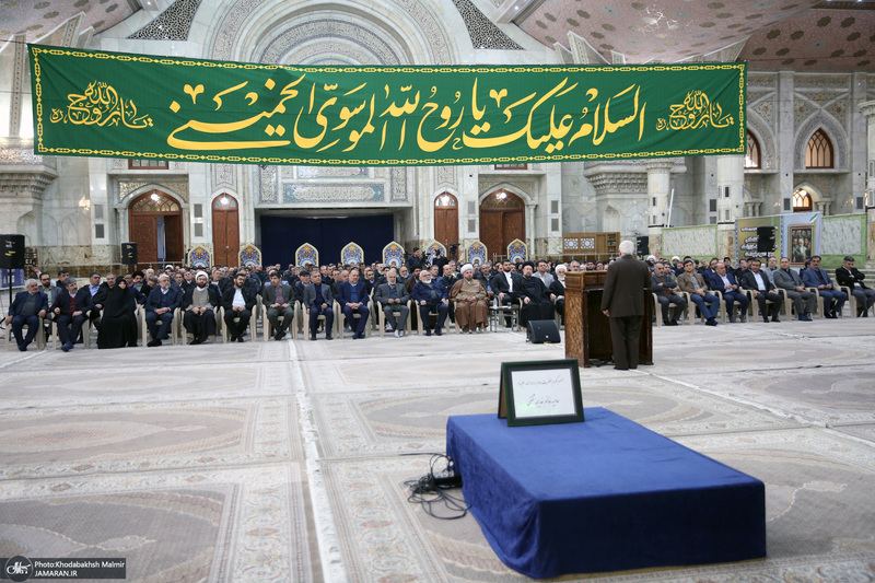 دیدار رئیس و اعضای کمیته امداد با سید حسن خمینی