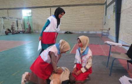 آغاز المپیاد مهارت های امدادی دانش آموزان چهار شهرستان فارس در کازرون