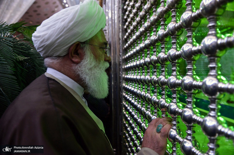 تجدید میثاق روحانیون و طلاب حوزه علمیه تهران با آرمان های حضرت امام(س)