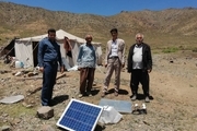 توزیع 60 پنل خورشیدی بین عشایر کوهرنگ