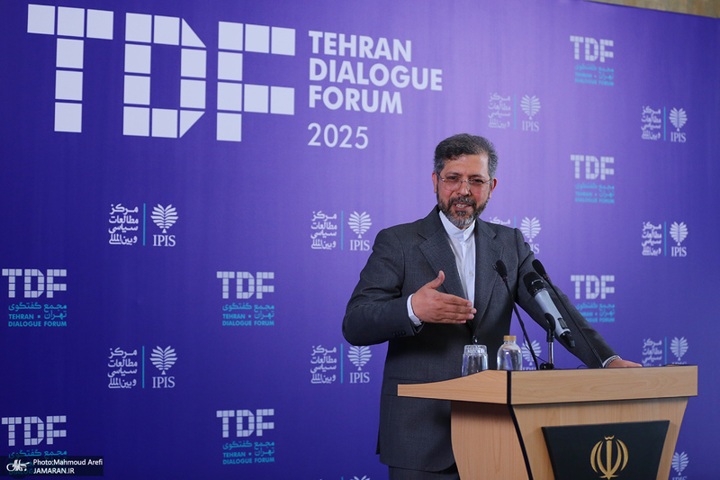 نشست خبری سعید خطیب زاده با موضوع مجمع گفتگوی تهران