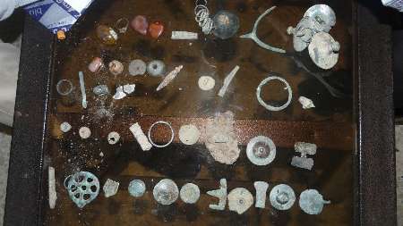 اشیای تاریخی دوره‌های هخامنشیان و ساسانی در بوکان کشف شد