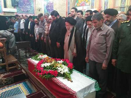 مراسم تشییع یک شهید در اهواز برگزار شد