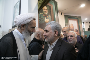مراسم چهلمین روز شهادت سپهبد حسین سلامی