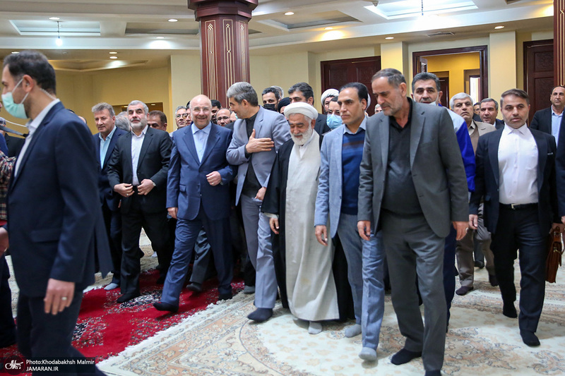 تجدید میثاق رئیس و نمایندگان مجلس با آرمان های حضرت امام خمینی (س)