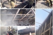 آتش سوزی در بازار تهران/ ۳۰ نفر نجات یافتند