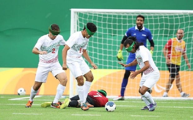 رقابت های فوتبال پنج نفره نابینایان کشور در شیراز آغاز شد