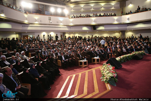 مراسم رونمایی از کتاب های آیت الله هاشمی رفسنجانی(س)-1