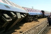 حادثه واژگونی قطار باری ایران به ترکیه در منطقه قطور  6 واگن از ریل خارج شد