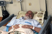 مهدی کروبی مجددا در بیمارستان بستری شد + عکس اختصاصی از وی در بیمارستان