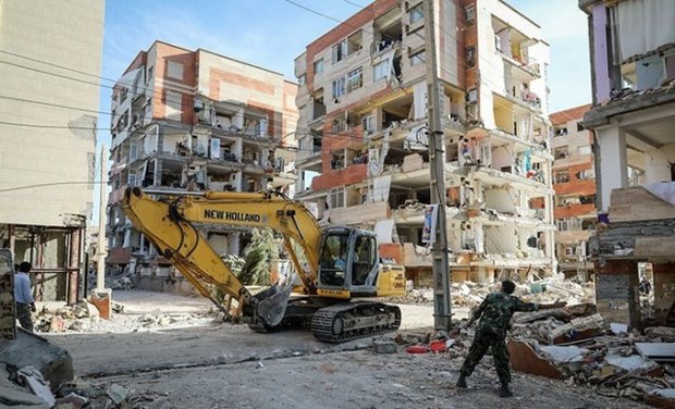 14 روستای زلزله زده غرب کشور توسط بسیج سازندگی قم بازسازی می شود