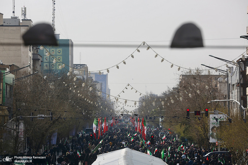 تشییع پیکرهای مطهر فرماندهان عالی‌رتبه نیروهای مسلح و جمعی از شهدای مردمی-1