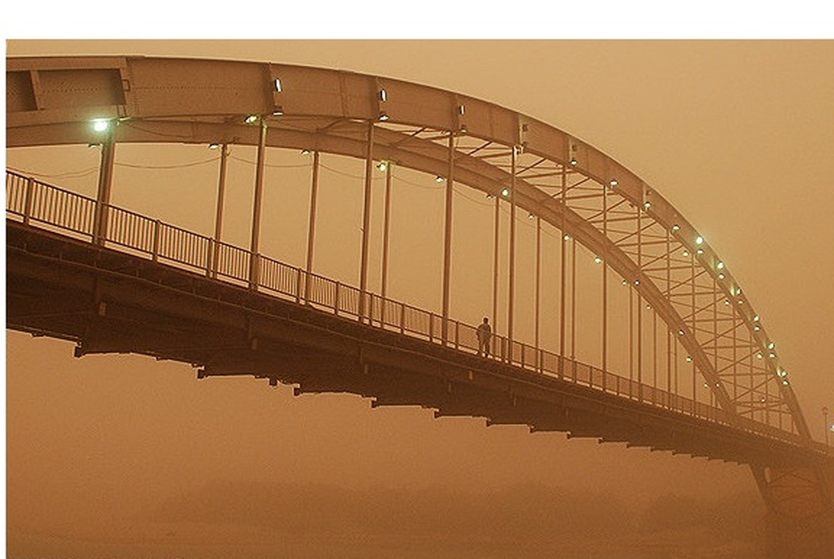 گرد و غبار فراد وارد خوزستان می شود