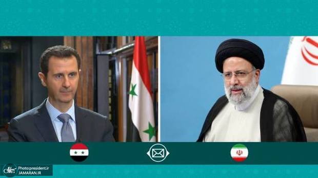 گفت‌وگوی تلفنی روسای جمهور ایران و سوریه/ رئیسی: آینده برای جریان مقاومت روشن و امیدوارکننده است/ بشار اسد: نشانه‌های فروپاشی در رژیم صهیونیستی آشکار شده است