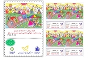 نقاشی کودک شیرازی در قاب تمبر ماندگار شد