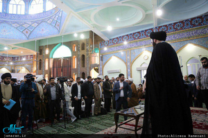 اولین روز سفر سید علی خمینی به استان خوزستان 