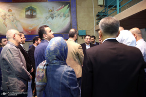 بازدید مدیران ارشد وزارتخانه های سوریه از بیت امام خمینی در جماران