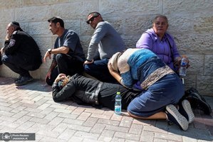 تصاویر رویترز از حملات ایران