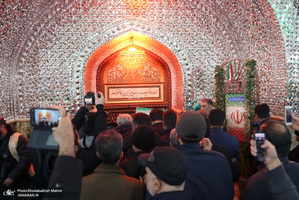 مراسم تشييع شهيد درياسالار علی شمخانی در امام زاده صالح (ع)