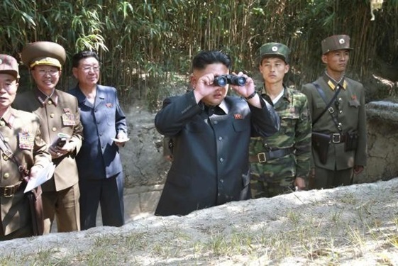 رهبر کره شمالی بر آزمایش یک سیستم جدید ضد هوایی نظارت کرد