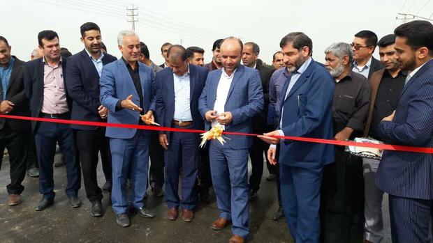 چهار طرح راهسازی در مناطق روستایی گتوند افتتاح شد