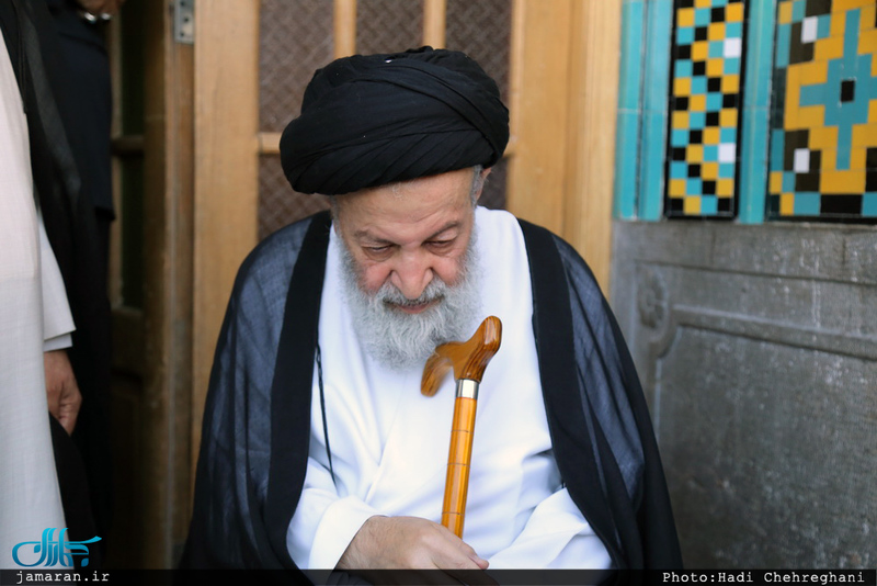 تشییع و خاکسپاری آیت الله روح الله شاه آبادی(ره)