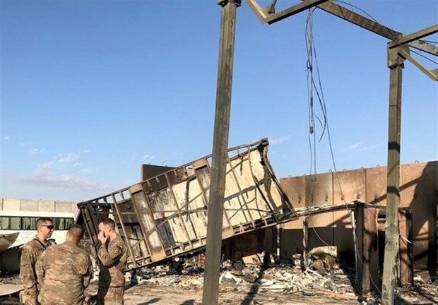 وزارت دفاع آمریکا: 34 نیروی آمریکایی در حمله به پایگاه عین الاسد دچار آسیب مغزی شدند