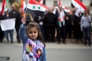 عکس/ تظاهرات سوری ها علیه به رسمیت شناختن حاکمیت رژیم صهیونیستی بر جولان