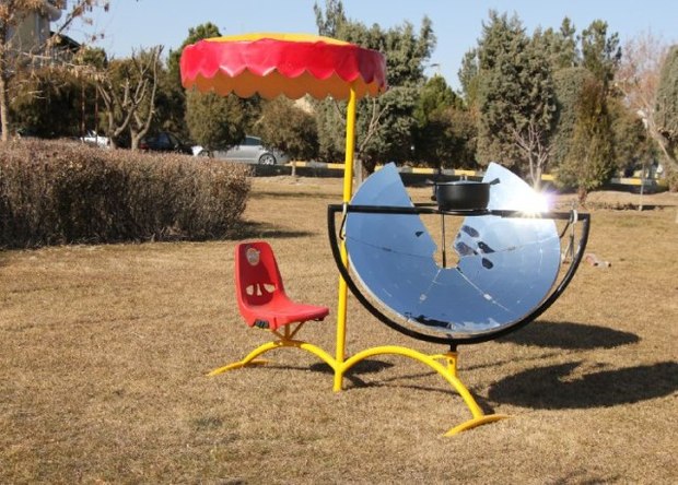 ساخت خوراک پز خورشیدی صفحه ای در مشهد