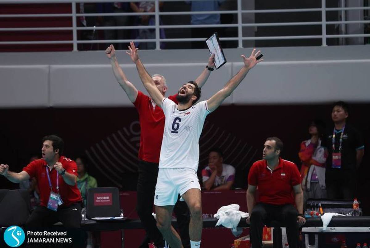 صحبت‌های والیبالیست های ایران بعد از سومین طلای بازی های آسیایی