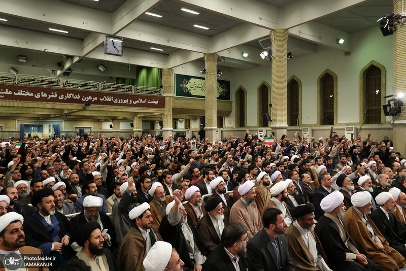 دیدار مردم قم با رهبر معظم انقلاب