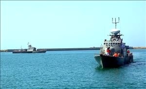 ناوهای موشک‌انداز ایران در سواحل باکو پهلو گرفت