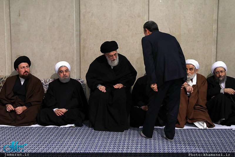 مراسم ترحیم آیت الله هاشمی رفسنجانی در حسینیه امام خمینی(ره) 