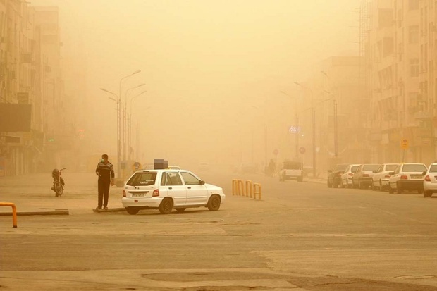 گرد و غبار تا آخر هفته در خوزستان تداوم دارد