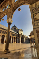 مقام رأس الحسین (ع) در مسجد جامع اموی دمشق