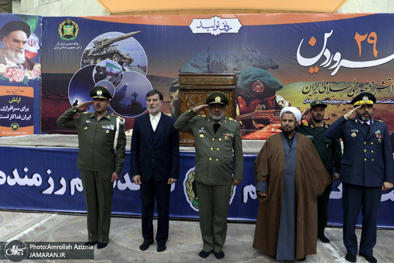 تجدید میثاق کارکنان ارتش جمهوری اسلامی با آرمان های امام خمینی(س)