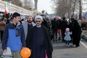 حضور رییس موسسه تنظیم و نشر آثار امام خمینی (س) در راهپیمایی 22 بهمن