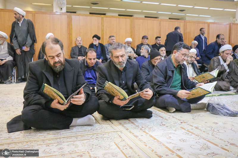 مراسم بزرگداشت آیت موسوی تبریزی در قم