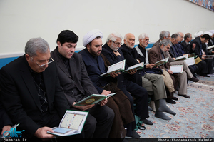 مراسم بزرگداشت آیت الله هاشمی رفسنجانی(ره) در واحد علوم تحقیقات دانشگاه آزاد اسلامی-2