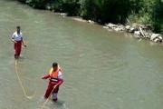 ادامه جست وجو برای  سرباز نیروی انتظامی در رودخانه کشکان