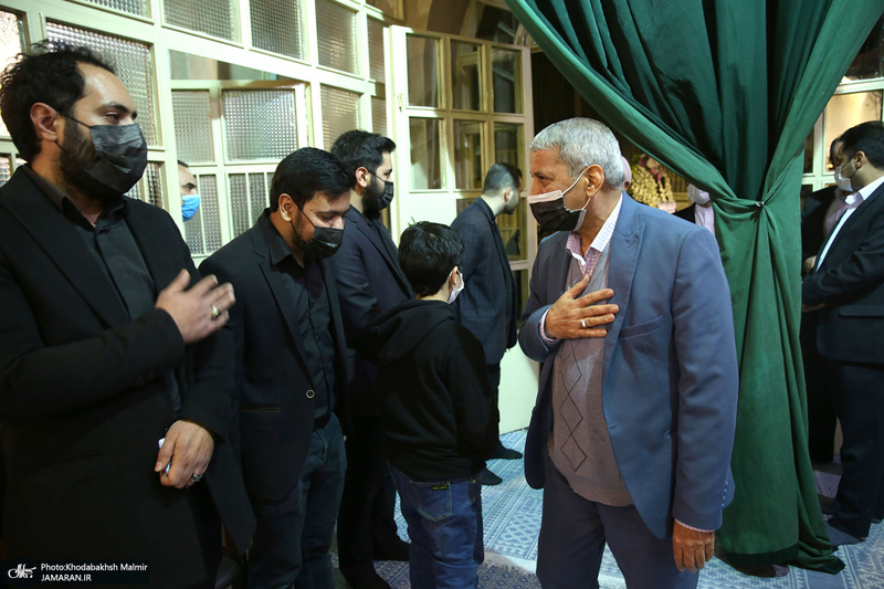 مراسم بزرگداشت مرحوم حاج عیسی جعفری و مرحوم سید احمد میریان در حسینیه جماران