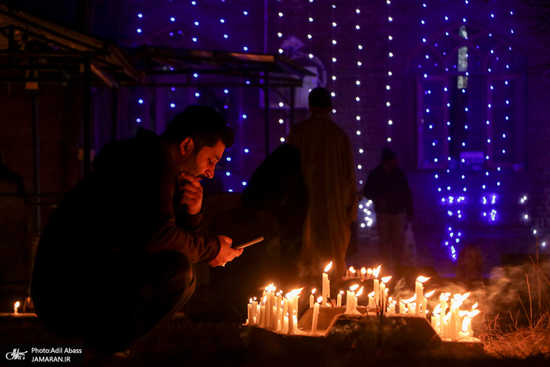 جشن نیمه شعبان در کشمیر هند