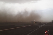 طوفان در فرودگاه امام خمینى تهران