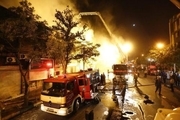 آخرین آمار مصدومان آتش‌سوزی پاساژ خیابان امیرکبیر