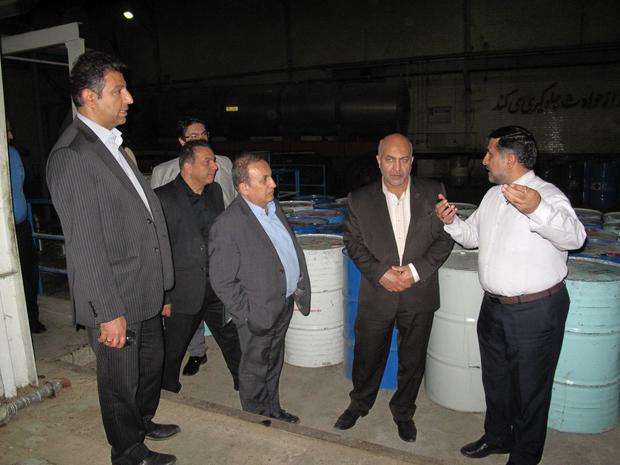 راه اندازی مجدد واحد تولیدی رزین پس از 8سال در شهرک صنعتی آب باریک شیراز