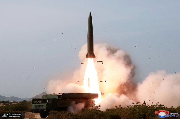 نخستین تصاویر از آزمایش موشک های جدید کره شمالی +عکس